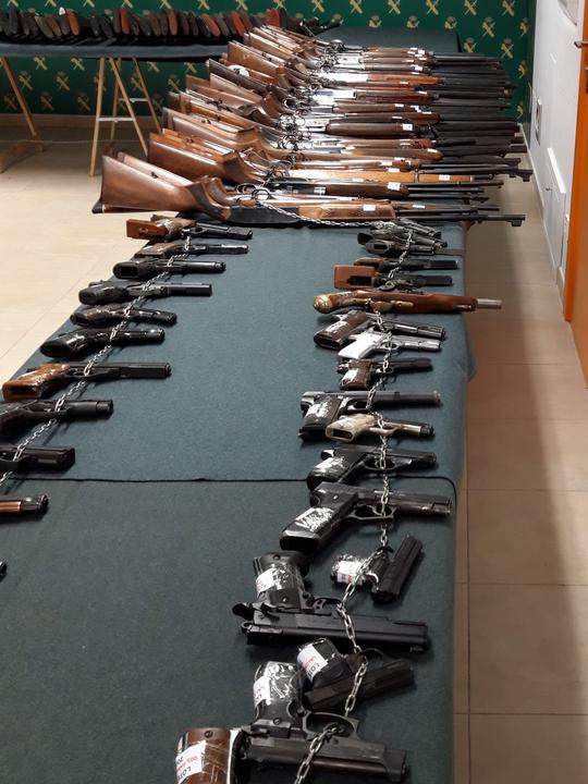 Subastas de armas noviembre 2021 CyL