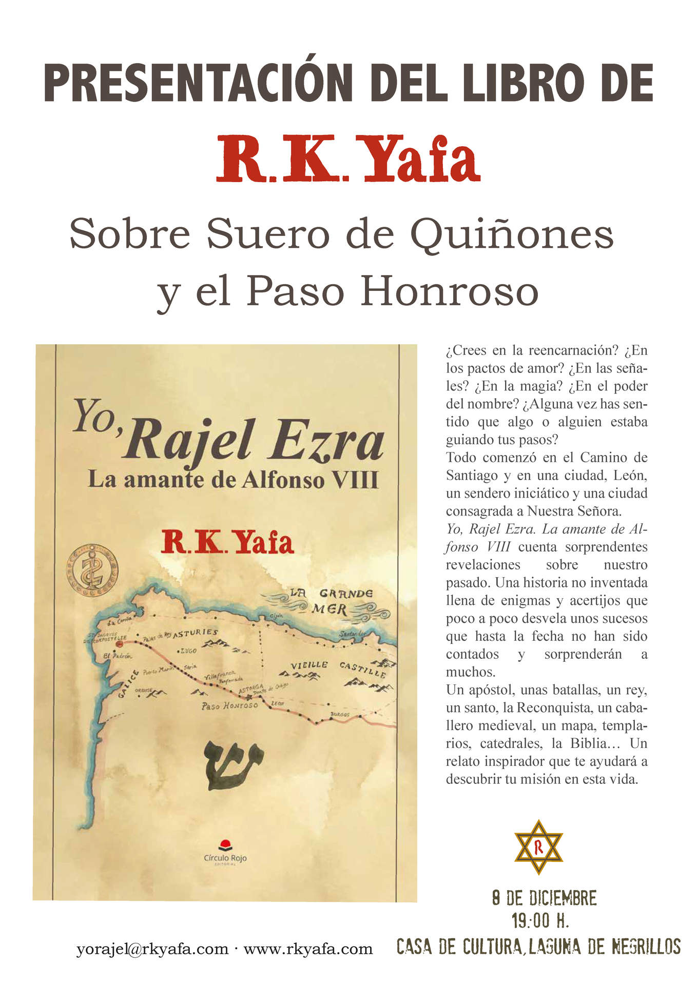 Cartel presentación Laguna de Negrillos