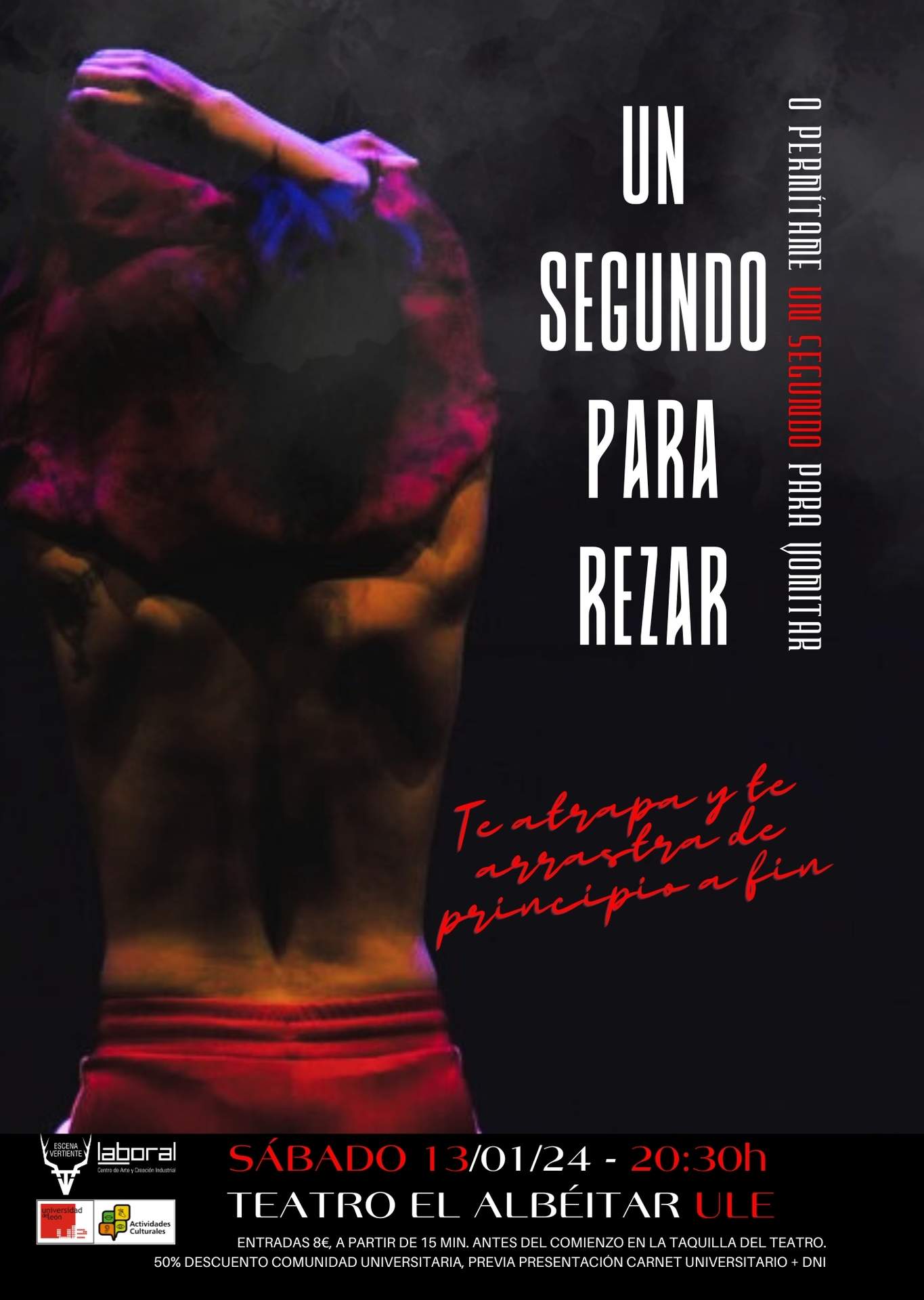 Cartel teatro El Albéitar