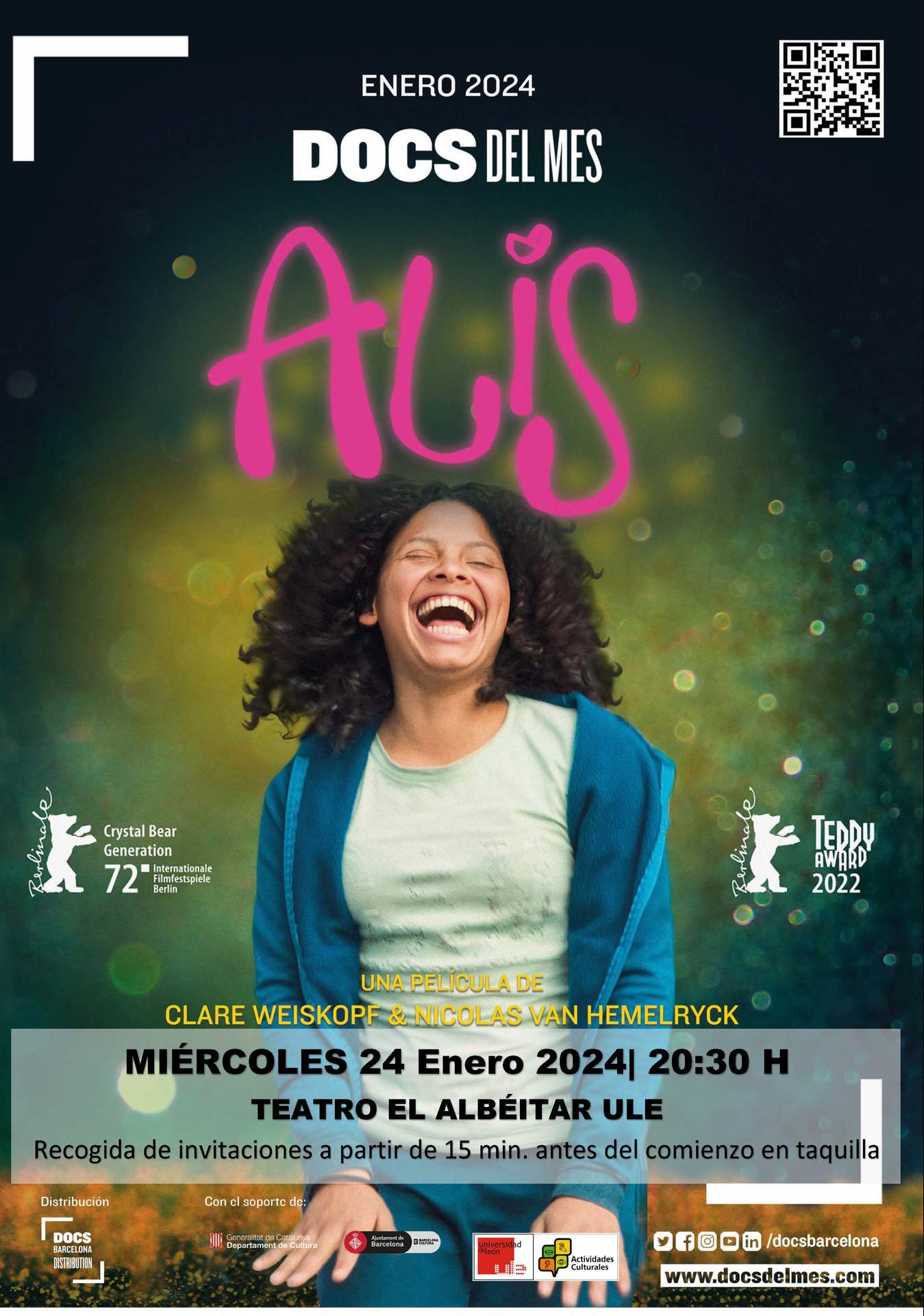 Cartel documental del mes 'Alis'