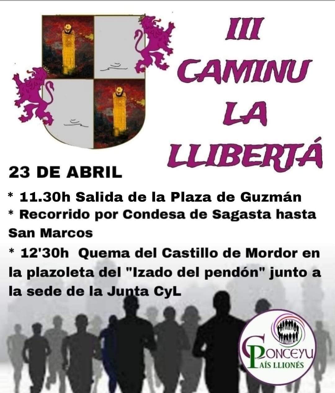 III Caminu La Llibertá León