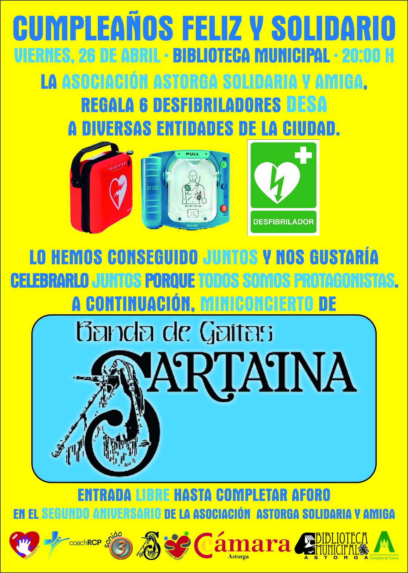 Astorga Solidaria y Amiga Celebra su Segundo Aniversario con una Generosa Donación a la Comunidad
