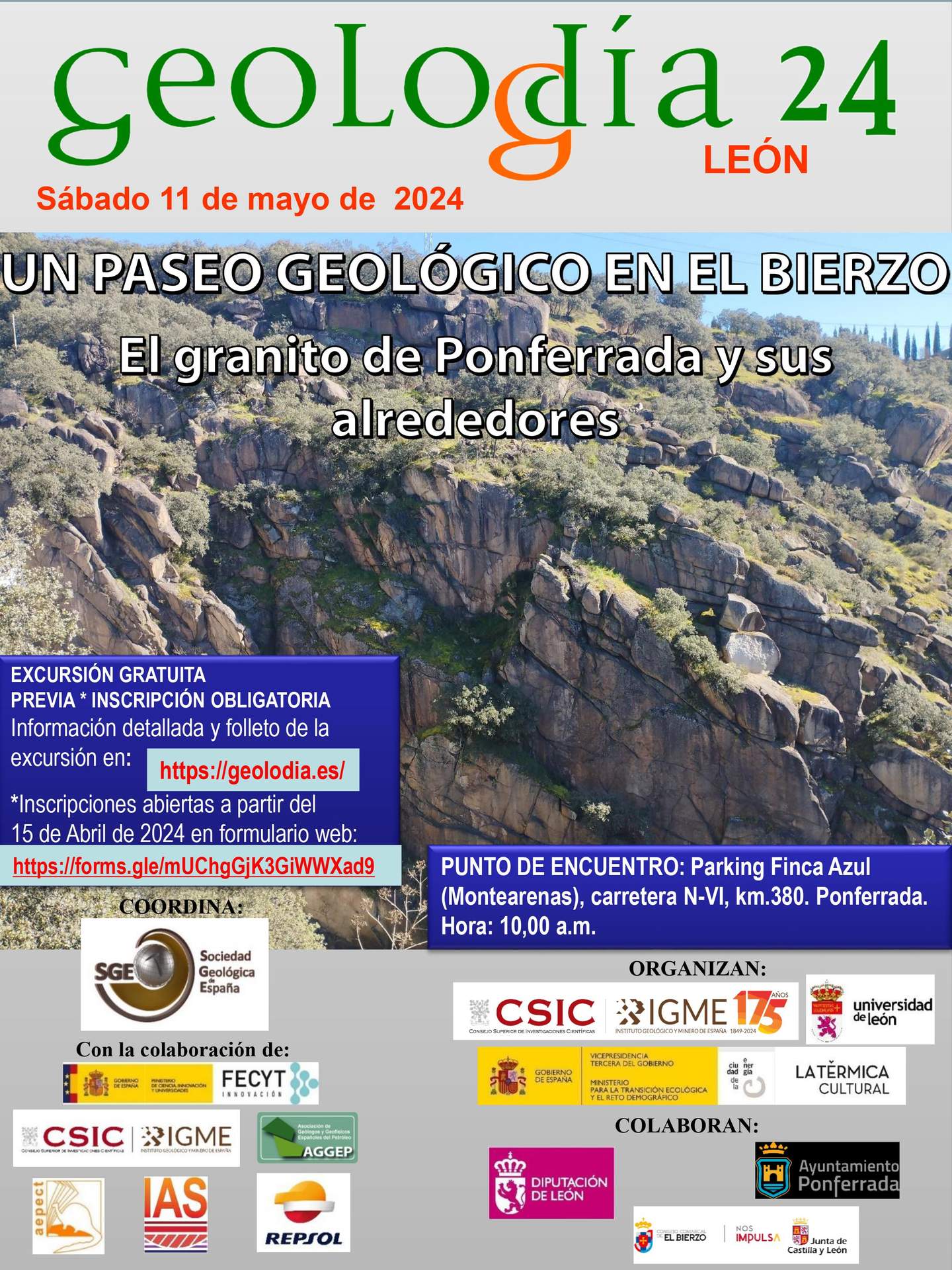 Poster Geolodía 2024 - Ponferrada