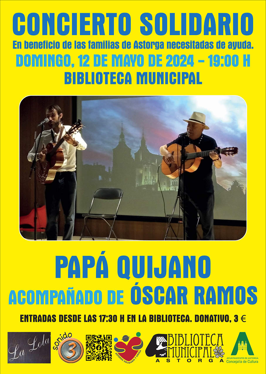 Cartel PAPÁ QUIJANO Astorga