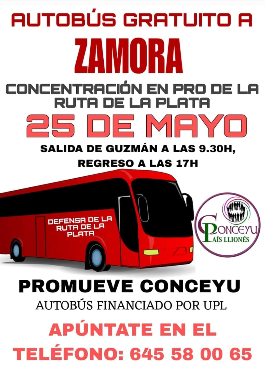 Autobus gratuito a Zamora