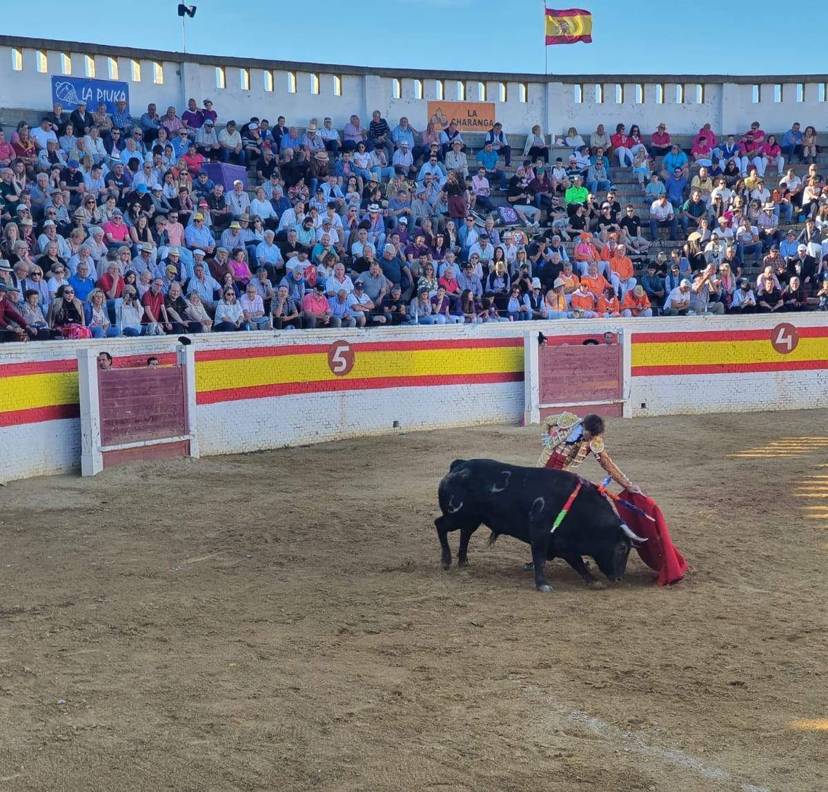 Juan Leal en la Feria de Sahagún