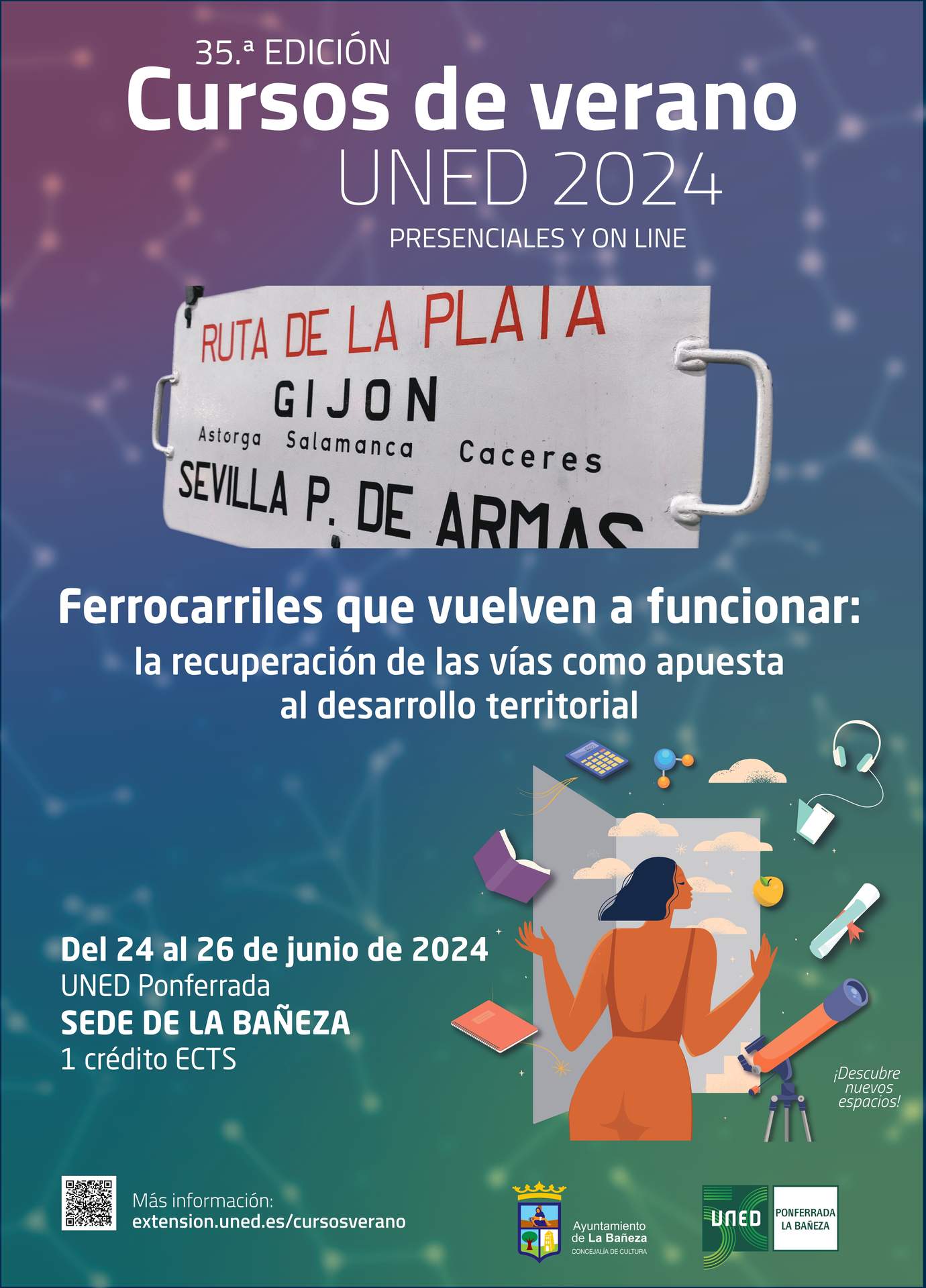 La UNED de Ponferrada organiza un curso de verano en La Bañeza dedicado al ferrocarril