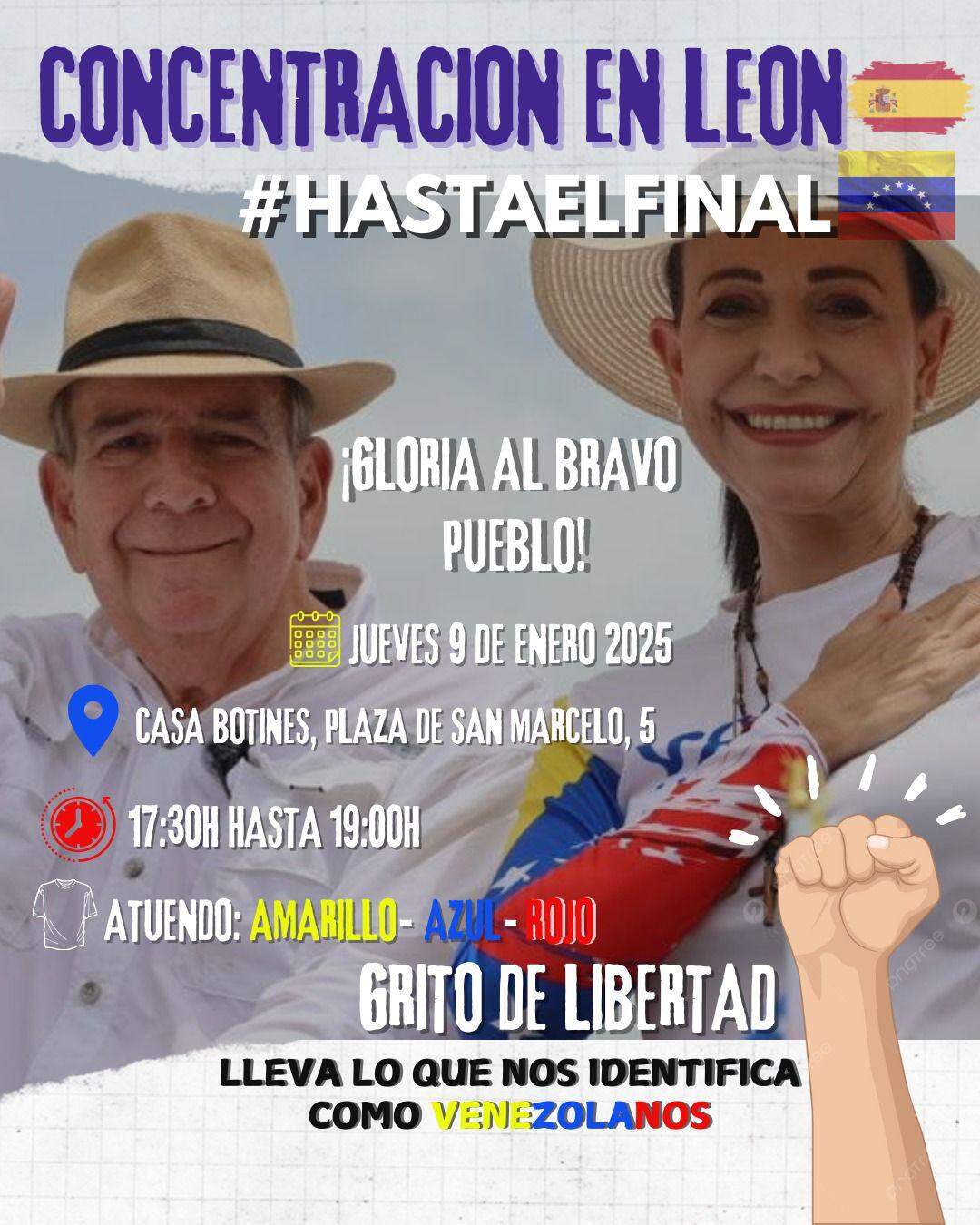 CartelConcentraciónVenezuela