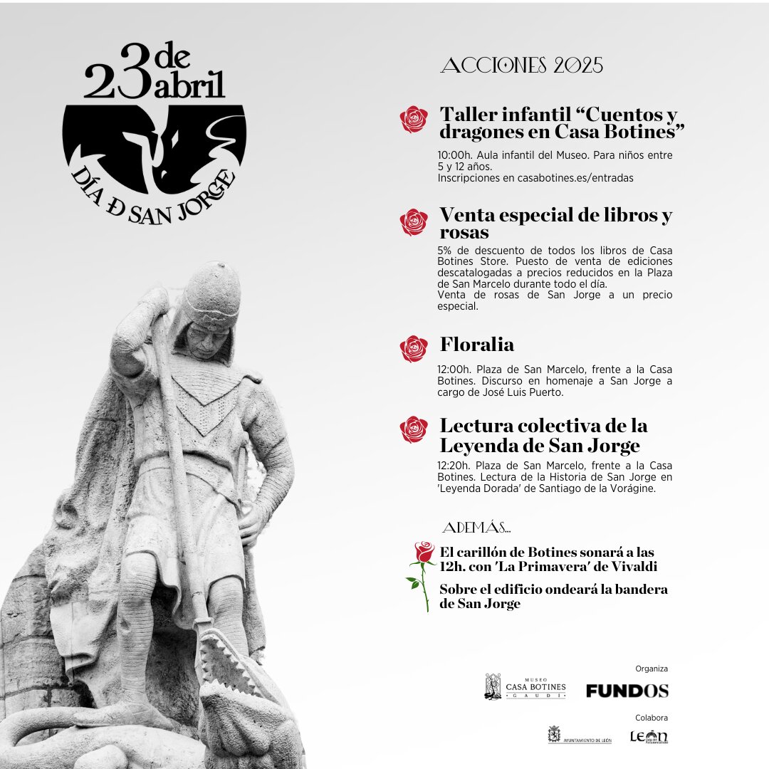 Cartel San Jorge 2025 Casa Botines