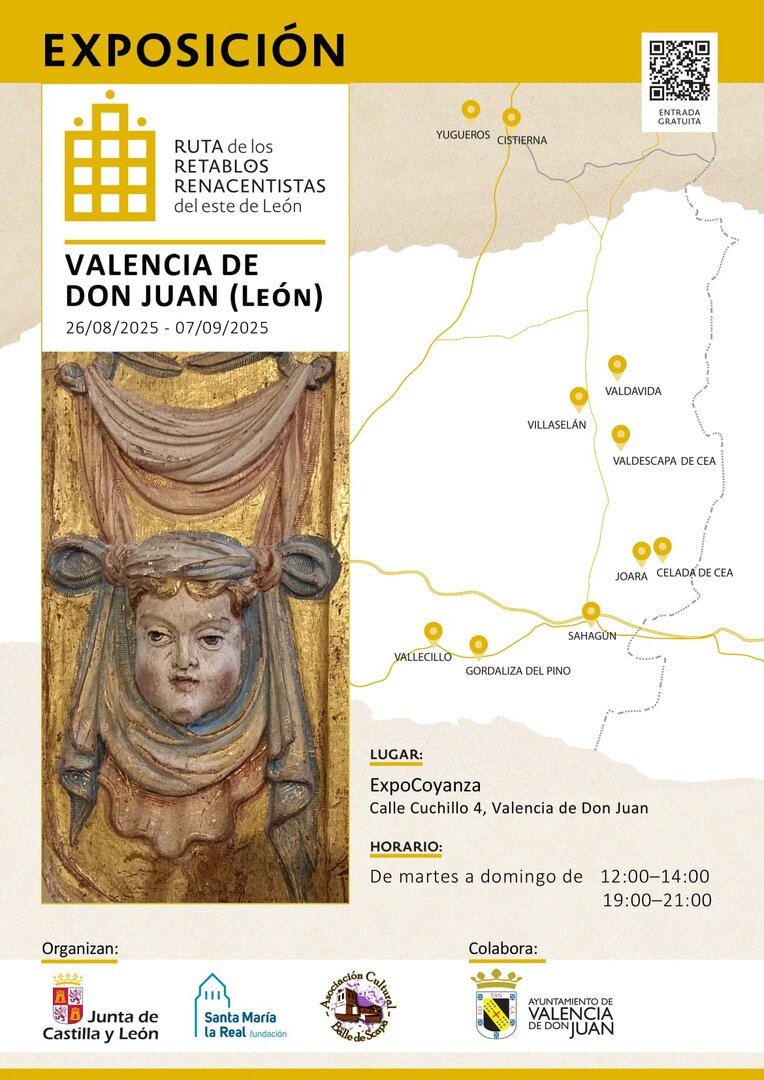 Rutadelosretablosrenacentistas_Valenciadedonjuan_cartel
