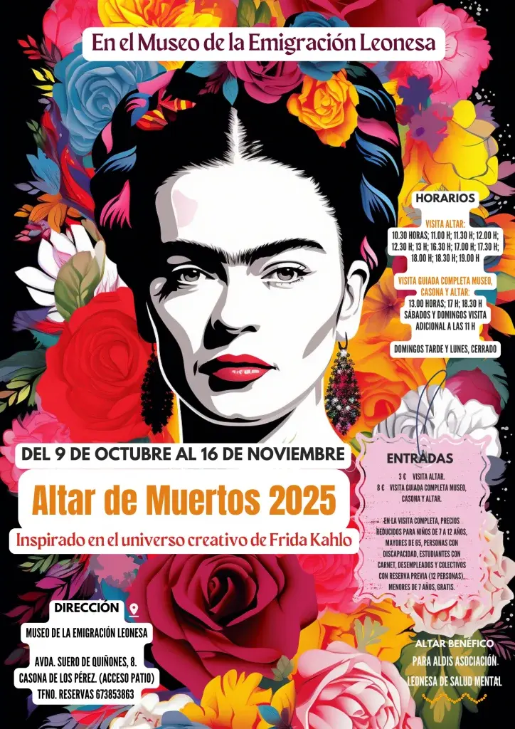El MEL homenajea a Frida Kahlo con un Altar del Día de Muertos benéfico