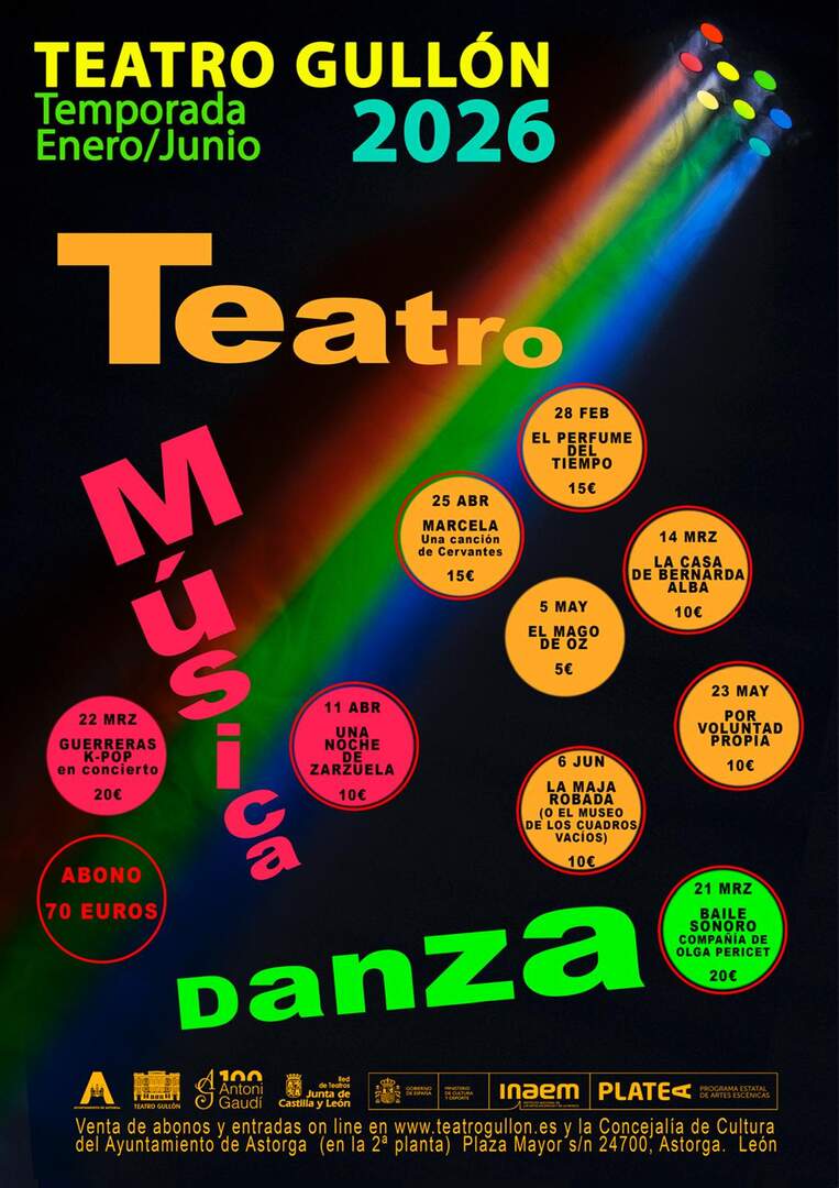 Nueva Temporada en el teatro Gullón de Astorga