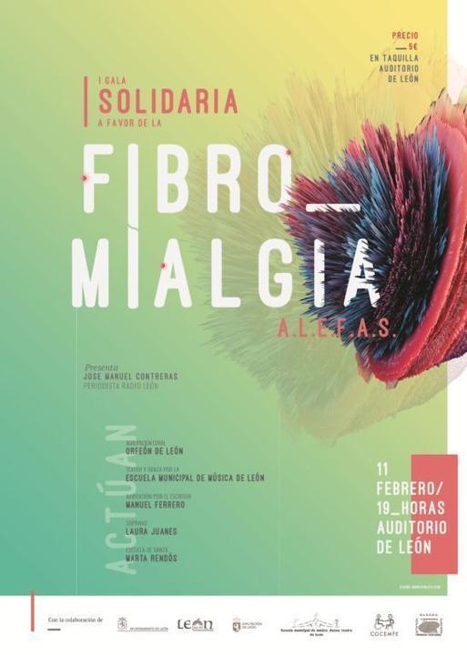 Cartel I Gala Solidaria Fibromialgia